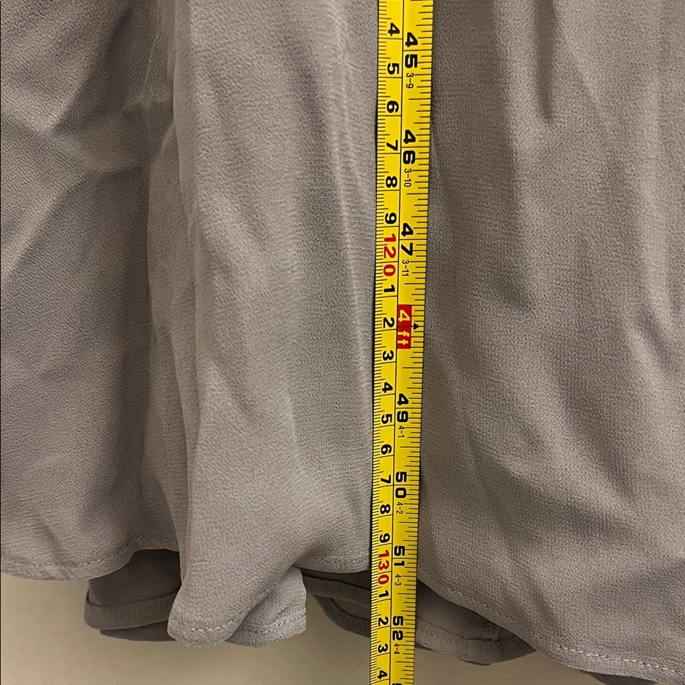 Reformation Winslow Gray Wrap Maxi Dress Size S - Picture 7 of 8